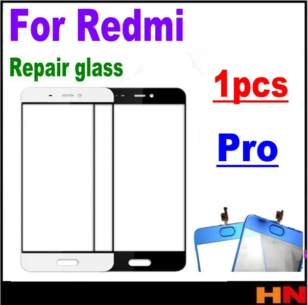 1 шт. запасные части для переднего стекла ЖК-экрана Redmi pro | Мобильные телефоны и
