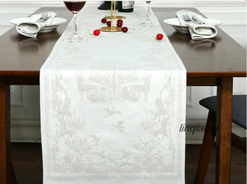 

European high-end tea table tablecloth, high-end table flag decoration