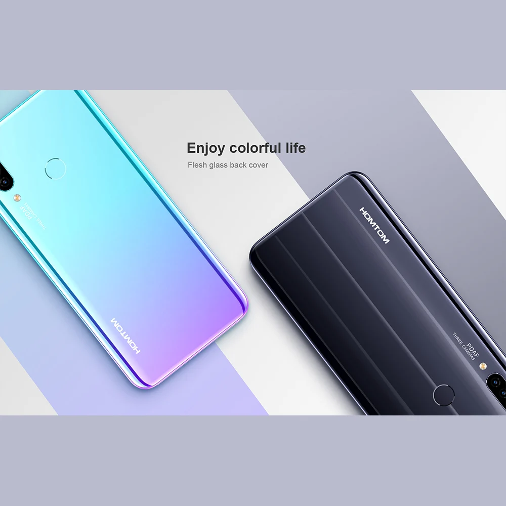 HOMTOM P30 Pro, глобальная версия, 4 ГБ, 64 ГБ, 4000 мАч, распознавание лица, Android 9,0, MT6763, Восьмиядерный процессор, 6,41 дюймов, HD+ Супер дисплей, смартфон