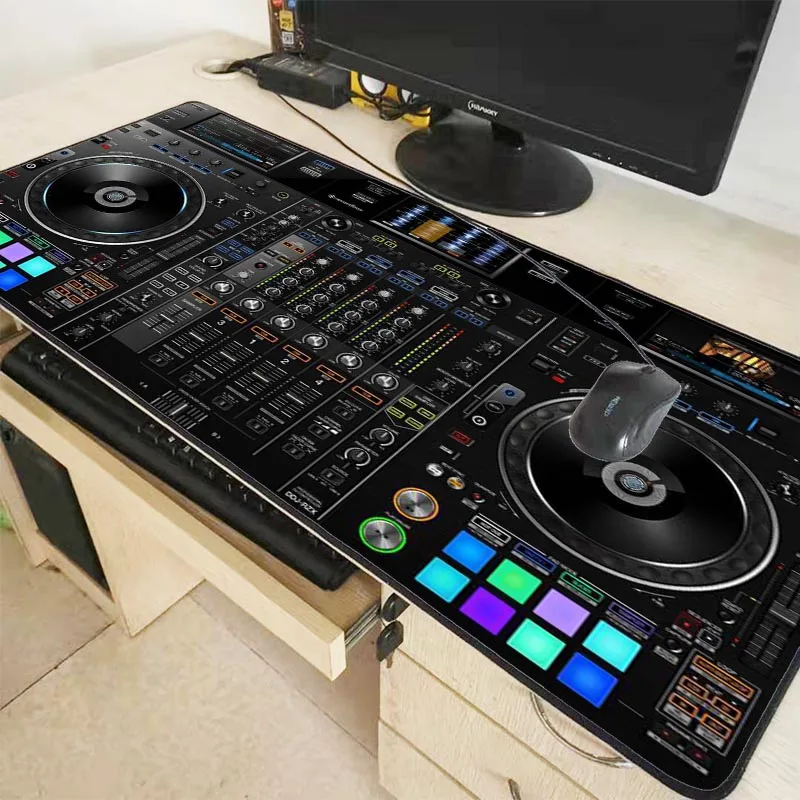  Mairuige 400X900CM Radio DJ Workbench Large Size Gaming PC Mouse Pad Z Keyboard Mat Desk Pad Macboo