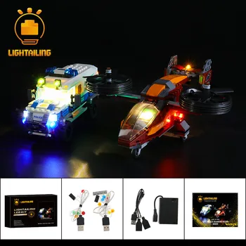 

LIGHTAILING LED Light Kit For Sky Police Diamond Heist Toys Building Blocks Lighting Set Compatible With 60209