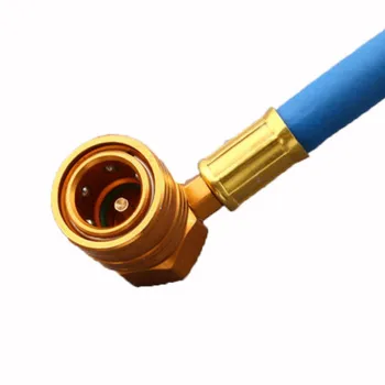 

2019 Refrigerant Recharger Hose Car Air Conditioning Port Can Tap Valve Bottle Adapter R134A AC Charging Kit