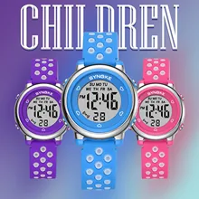 Montre de sport multifonction pour enfants, étanche, alarme lumineuse, Électronique Délicate Et Concise, Livraison Gratuite