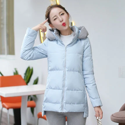 

New Fashion 2020 Winter Autumn Women And Coat Short Hooded Ladies' duck down Jacket Plus Size 2XL Outwear LX1004