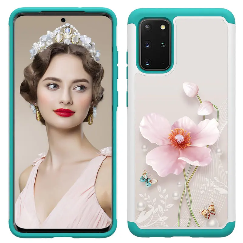 

For Samsung Galaxy S20 S20 Ultra S20 Plus Silicon Shockproof Case For Samsung S10 S10E S10Plus S8 S9 S8Plus S9Plus Hard PC Cover