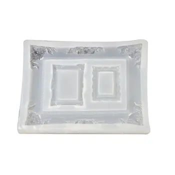 

UV Resin DIY Craft Crystal Epoxy Mould Table Bracket Transparent Silicone Mold