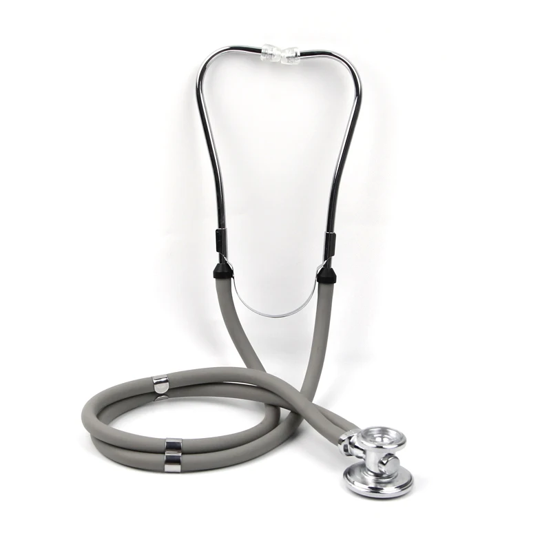 Portable Double Tube Double Head Stethoscope Medical Professional Heart Beat Fetal Movement Stethoscope Tool