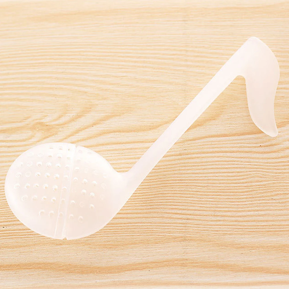 

Music Note Style Plastic Infuser Tea Leaf Strainer Herbal Spice Filter Diffuser
