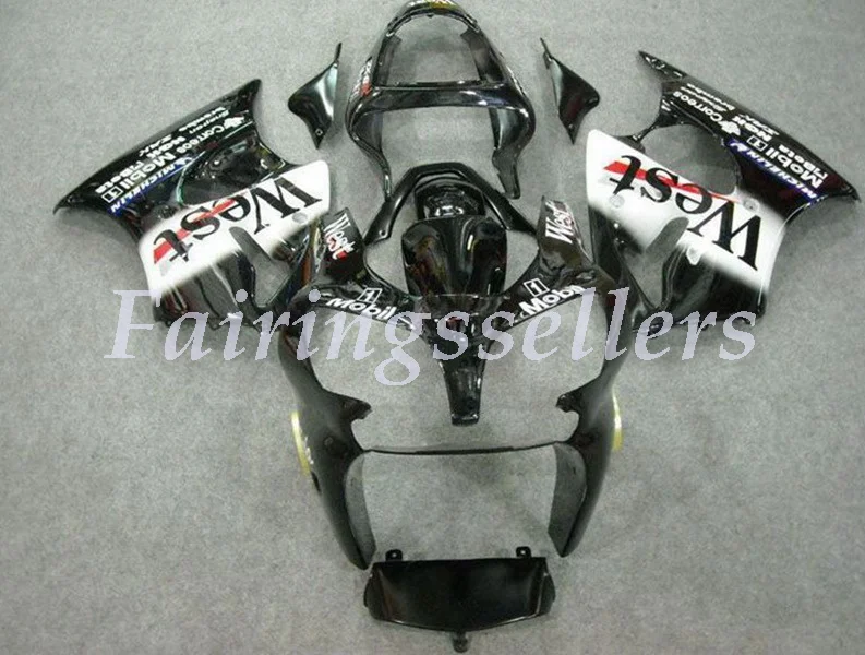 

OEM Quality Injection Mold Motorcycle New ABS Fairings kits Fit For kawasaki Ninja ZX-6R ZX6R 636 2000 2001 2002 01 black White