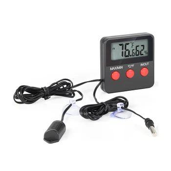 

Digital Temperature And Humidity Meter Incubator Pet Dog Tortoise Hatching Eggs Sensor Digital LCD Display