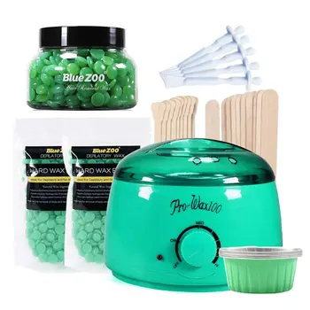 

1Set Wax Warmer Waxing Machine Kit Electric Pot Hard Beans Heater Legs Face Body Bikini Area Hair Removal