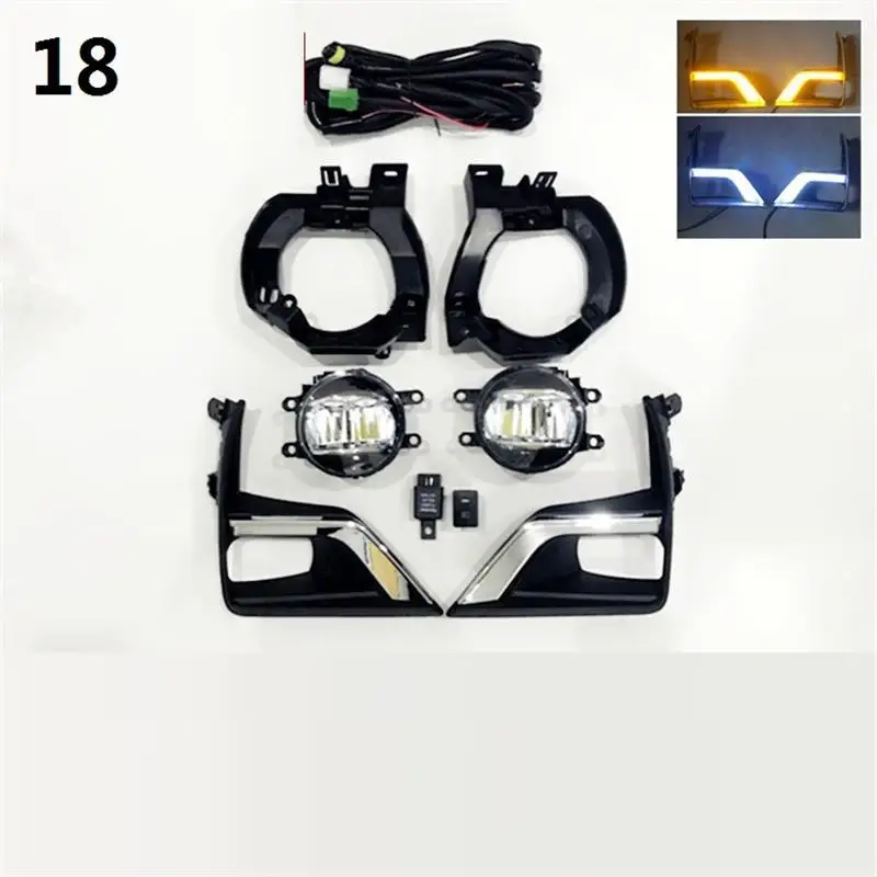 Внешняя лампа автомобилей Luces Neblineros Para авто Drl светодиодные фары передние