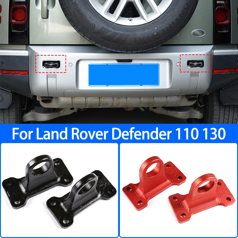 合金車の金属牽引フック 車両牽引リング レスキューリアトレーラーフック ランドローバーディフェンダー用110 130 21カーアクセサリー Bumpers Aliexpress