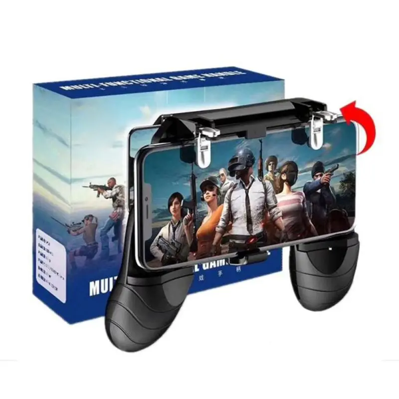 Мобильный игровой контроллер W10 Pubg геймпад для игр L1r1 триггер кнопка огня