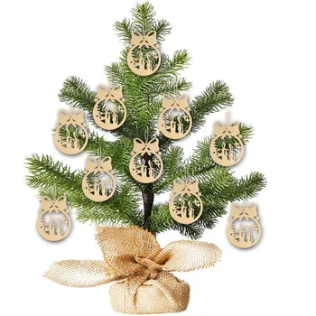 

Christmas Decorations Christmas Wooden Pendant Hanging Door Decorations Xmas Tree Party Ornaments Home Decor новый год 2021