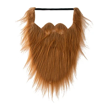 

Fake Beard Fancy Dress Halloween Costume Party Facial Hair Moustache Wig Funny Festival Christmas Supplies Prom Props