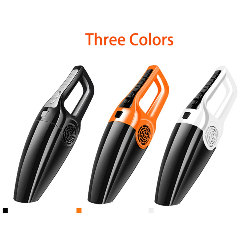 Car Vacuum Cleaner with LED Light, DC12-Volt Wet/Dry Portable Handheld Auto Vacuum Cleaner for Car, 5 Meters Cord
