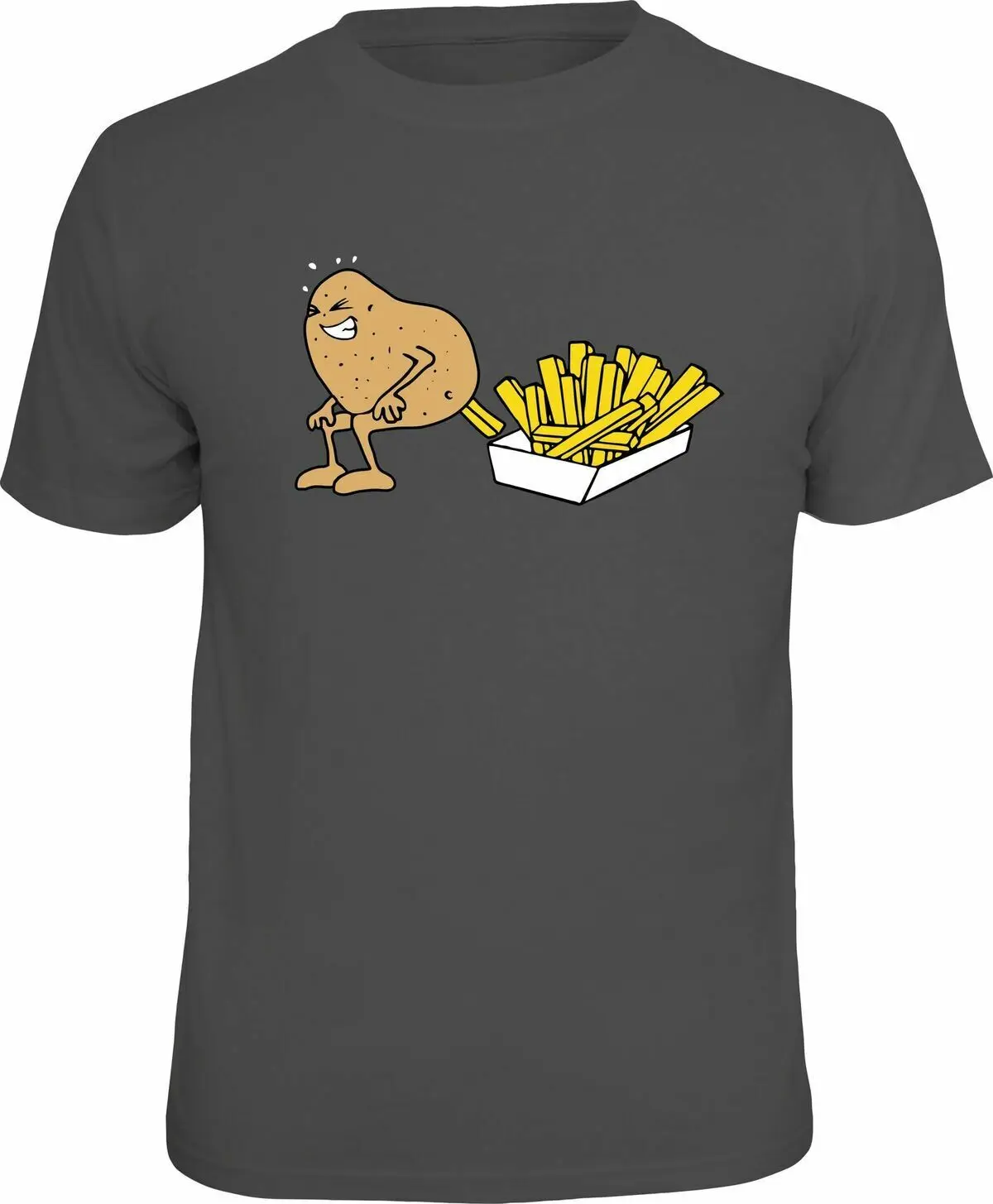 Fun T Shirt Kartoffel Macht Pommes Shirt 4 Heroes Geschenk Geil Bedzaino