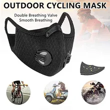 

Small Size Outdoor Sports Mask Cycling Equipment Breathing Valve Mask Men Women Anti Haze Protective Dust Mask with Filter Chip