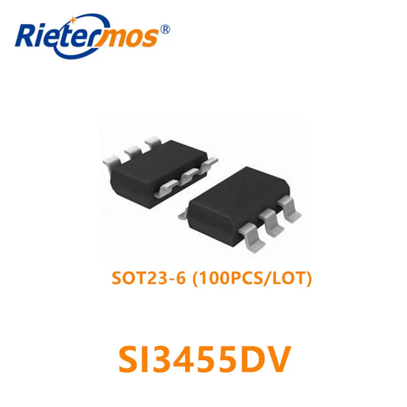100 шт./лот SI3455DV SI3455D SI3455 PMOS 30V | Электроника