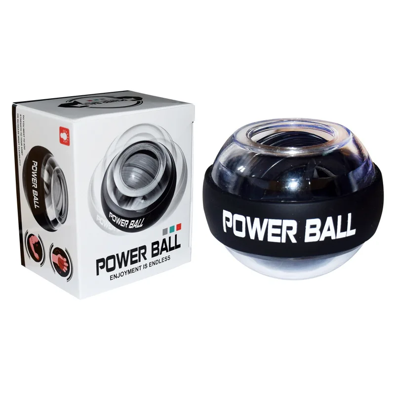 Шар на гироскопе Force Ball Gyro No power светильник на запястье мяч тренажер для рук усилитель светодиодный со скоростью устройства 4 цвета