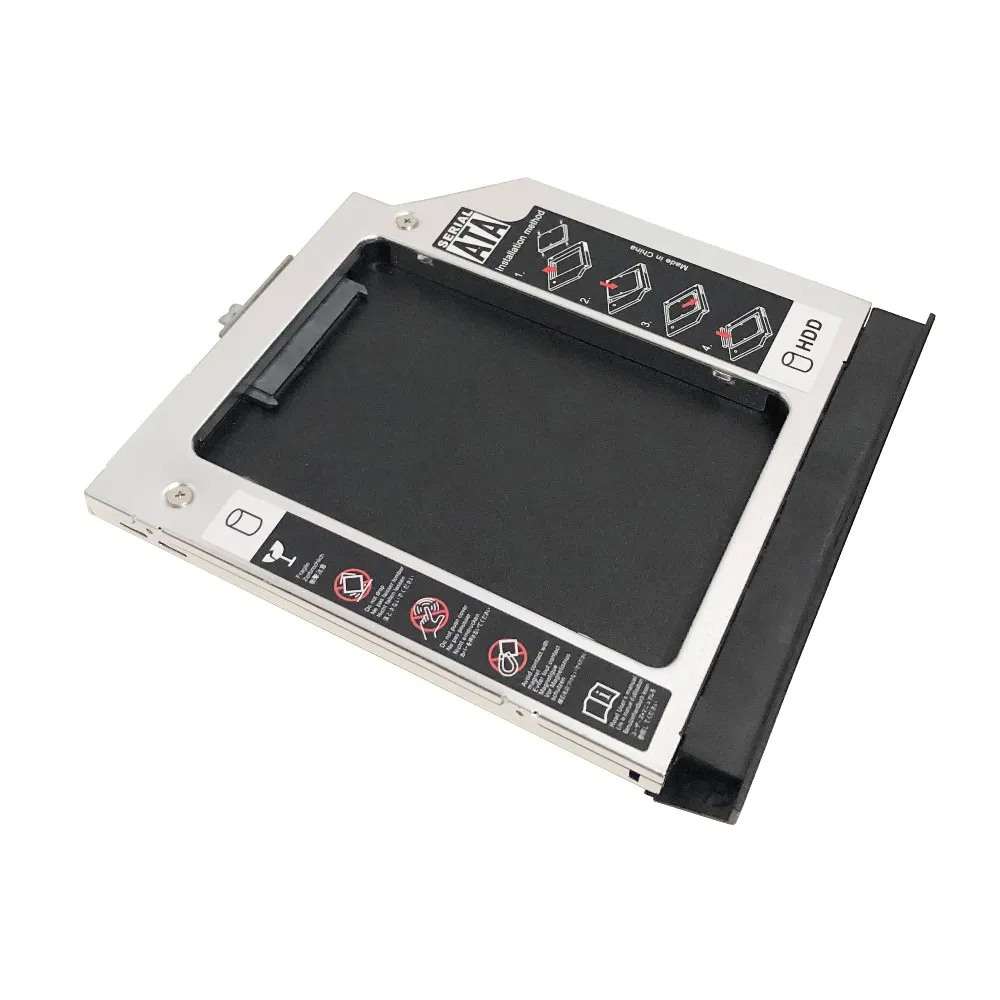

with Bezel Front Cover Faceplate + Bracket 2nd 3.0 2.5" Hard Drive HDD SSD Optical Caddy for Lenovo ThinkPad E440 E540 E431 E531