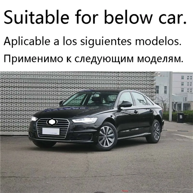 Система управления чашкой рулевого колеса автомобиля модифицированный декоративный автомобильный Стайлинг яркие блестки Чехлы 16 17 18 для Audi A6L