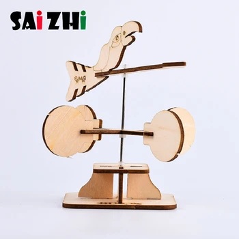 

Saizhi Diy Weather Vane Bird Model Toy Developing Intelligent Science Education STEM Toys Birthday Gift For Children