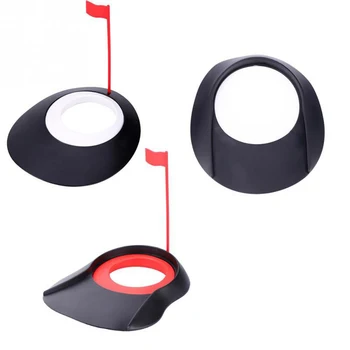 

Plastic Golf Putter Adjustment Practice Tool Indoor Blanket Artificial Turf Putting Analog Holes Auxiliary Device