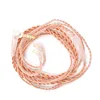 KZ Oxygen Free Copper Cable Pink Gold Upgrade headset Original cable for ZST AS10 BA10 ZSX ZSN ZS10 PRO AS12 AS16 C12 C16 C10 ► Photo 2/6