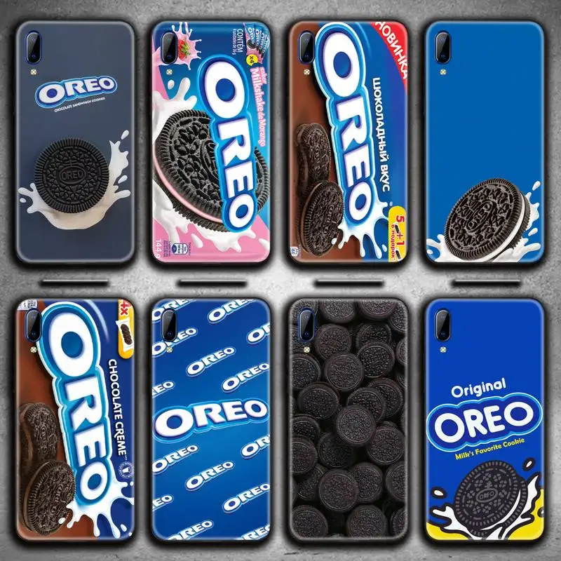 

Oreo Milk chocolate favorite cookie box Phone Case For Vivo Y91c Y17 Y51 Y67 Y55 Y7s Y81S Y19 V17 vivos5