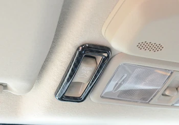 

For Mitsubishi Pajero 2007-2019 Accessories ABS Carbon Sunroof Opener Switch Frame Cover Trim 1pc