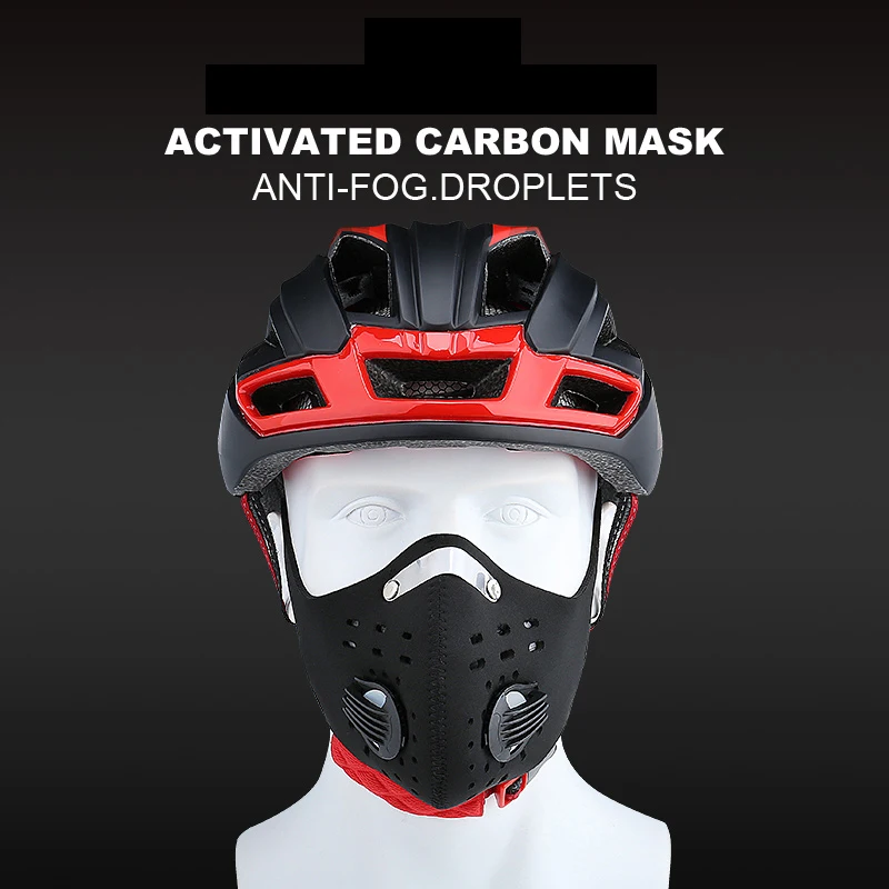 X TIGER Facemask PM 2 5 противозагрязненная велосипедная маска для лица с дыхательным