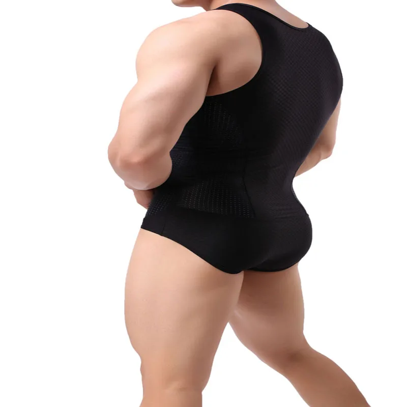 Мужской трико боди бодибилдинг формирователь колготки мужское нижнее белье