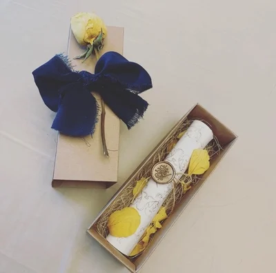  100Pcs /Lot Customized Personalized Creative Roll Box Packed Luxury Wedding Invitations Phtography  - 32518231318