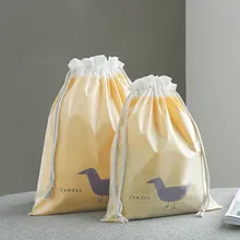 Дорожные компактные сумки для хранения Органайзер для одежды обувь на шнурке сумка с мультяшным рисунком Практичный Водонепроницаемый карман для хранения