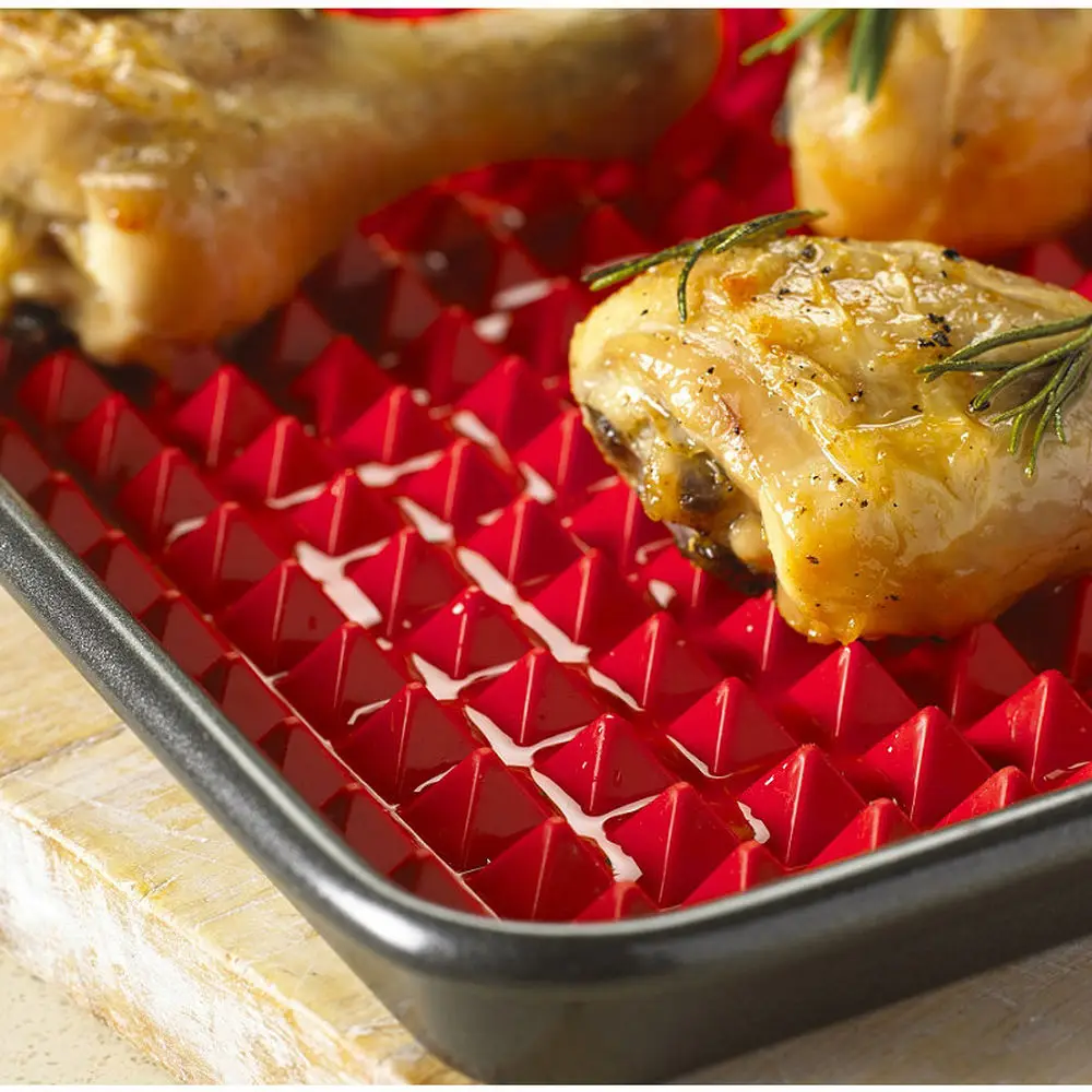 Pyramid Pan Bakeware Nonstick Silicone Baking Mats Pad Moulds Microwave Oven Tray Sheet Kitchen Tools | Дом и сад