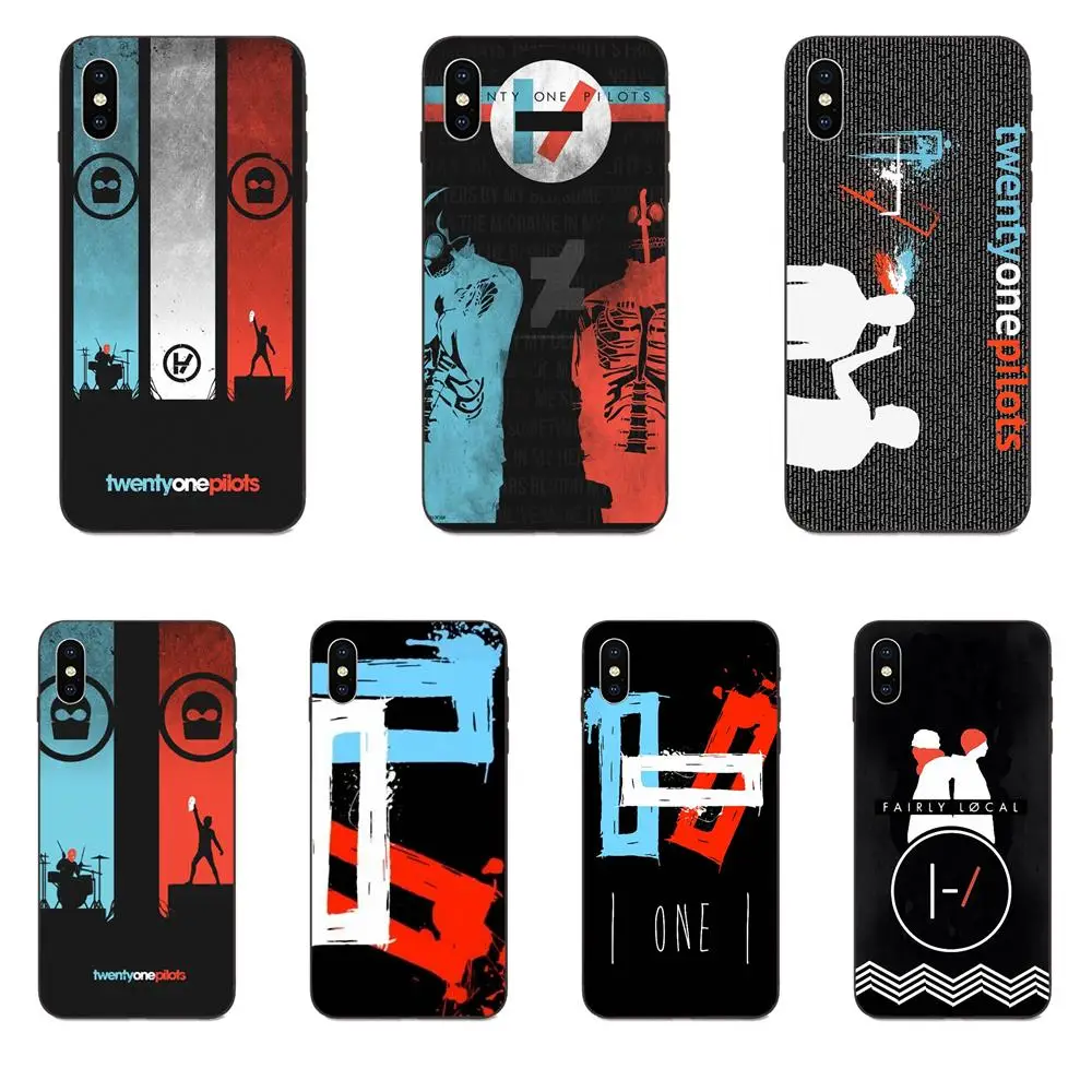 Сотовый телефон из ТПУ 21 Twenty One Pilots 11 для Galaxy A3 A5 A6 A6s A7 A8 A9 A10 A20E A30 A40 A50 A60 A70 A80 A90 Plus 2018