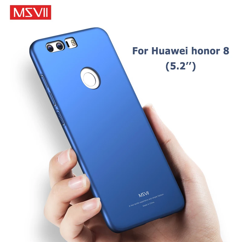 Чехол для Honor 8 Msvii тонкий матовый чехол Huawei Lite Honor8 Жесткий 8X Max 8A 8C чехлы|huawei honor|luxury