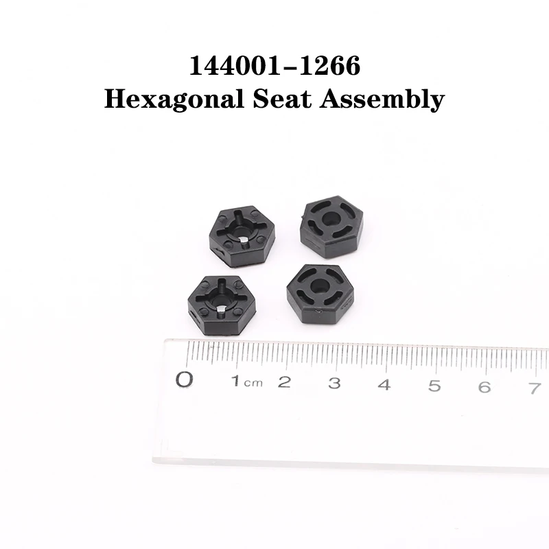 

WLtoys 144001 RC Car Spare Parts 4WD Metal Chassis 144001-1266 Hexagonal Seat Assembly Adapter 1/14