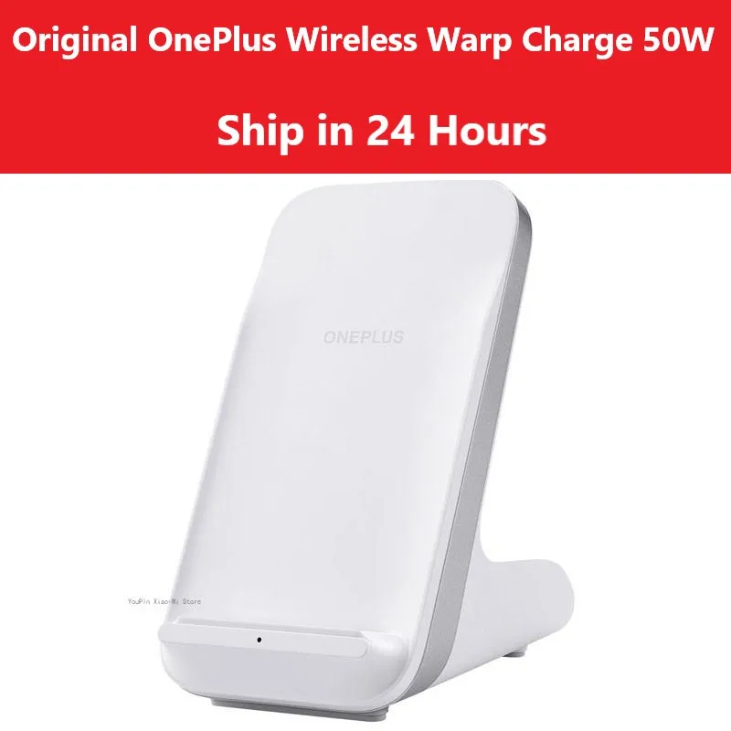 Original OnePlus 9 Pro Wireless Charger 50W Warp Charge EPP 15W BPP 5W Dual-Coil Charging 180g With Type C Cable
