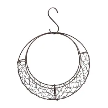 

28cm Bike Flower Basket Organizer Bicycle Storage Basket Float Vase Plant Stand Holder for Wedding