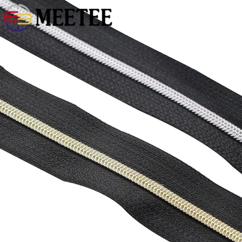 Meetee 4/8 метров 3 # нейлоновая застёжка-молния одежда пенал мешок застежки-молнии