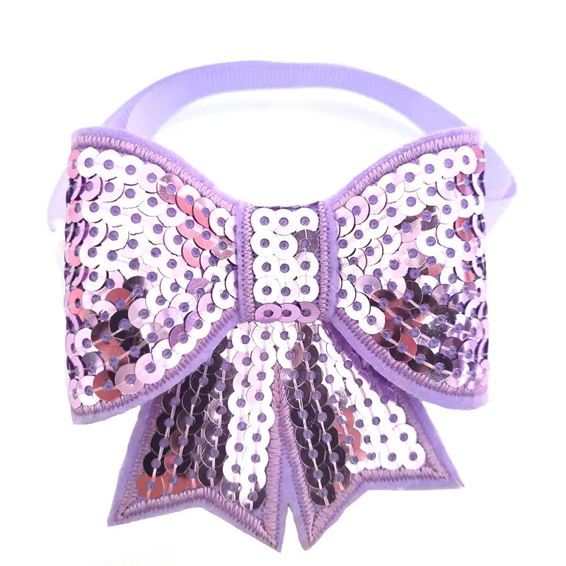 50PCS Dog Accessories Summer Style Sequins  Pet Dog Bow Tie Adjustable Cat Puppy Collar Bowties Dog Grooming Accessories 4