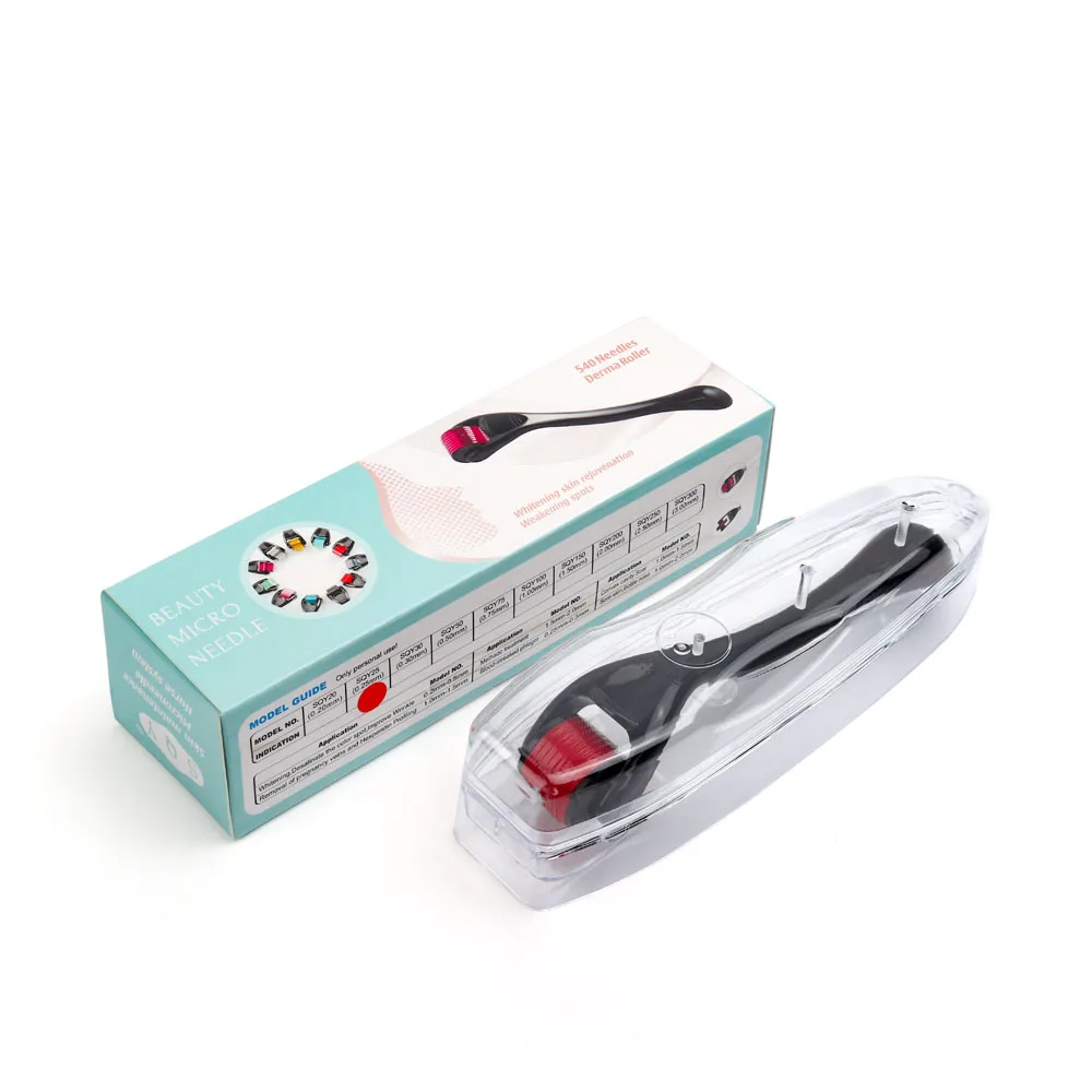 DRS 540 Micro-needle Derma Roller 0.2/0.25/0.3mm Needles Titanium Mezoroller Dr Pen for Skin Care Hair-loss Treatment Pen