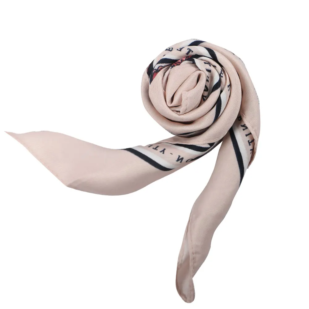 Женский шарф, модный весенне-летний Шелковый квадратный шарф для девочек, Цветочный платок, Леопардовый шифоновый шарф, аксессуары для шеи