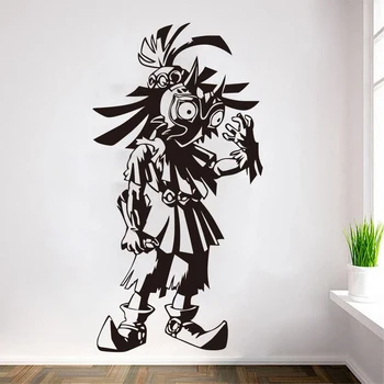 

Popular Games Zelda Legend Game Anime Characters Family Wall Removable Polyethylene Sticker kid room decoration S89