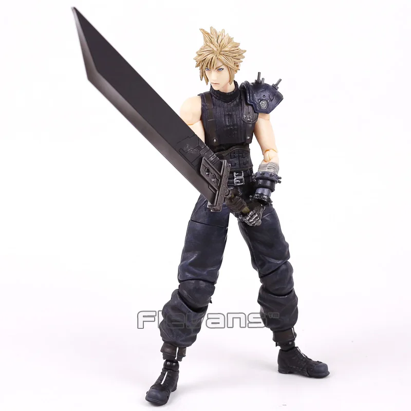 Play Arts Kai коллекция Final Fantasy VII 7 Cloud Strife ПВХ фигурка модель игрушка фигурка