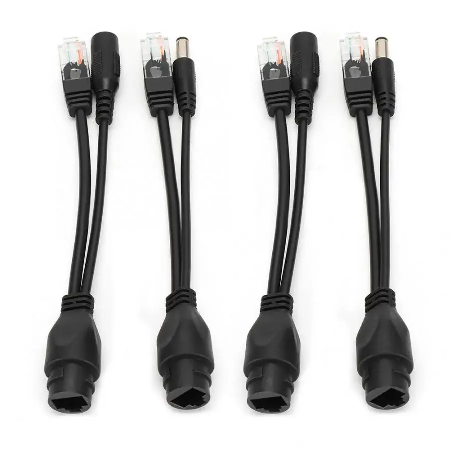 5 пар Ethernet POE сплиттер адаптер-форсунка DC12V водонепроницаемый для ip-камеры DC12V POE адаптер