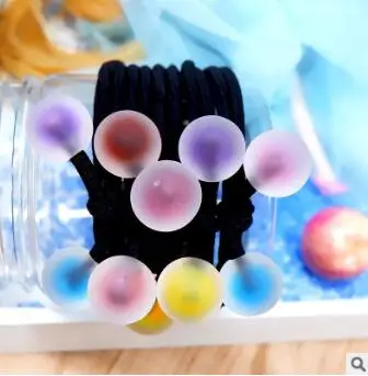 200 шт/партия DIY Простые многополимерные прозрачные резиновые резинки из бисера круглые квадратные Волосы Резинки Инструменты для укладки аксессуар HA973